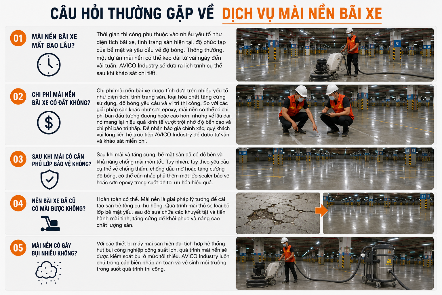 Mài Bãi Xe: Quy Trình Chuẩn, Thiết Bị & Kinh Nghiệm Thực Tế 2 2e8caed0 82dc 4f27 baff de19709136ab