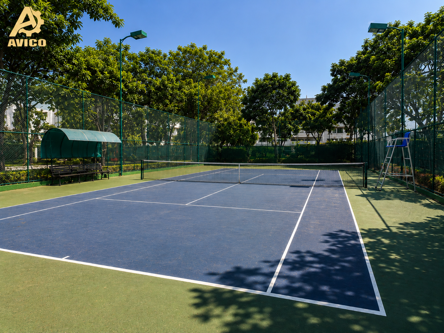 Thi Công Sân Tennis Chuyên Nghiệp: Giải Pháp Toàn Diện Từ AVICO 2 64fd924c 4a91 4601 bada 866b95a38aef