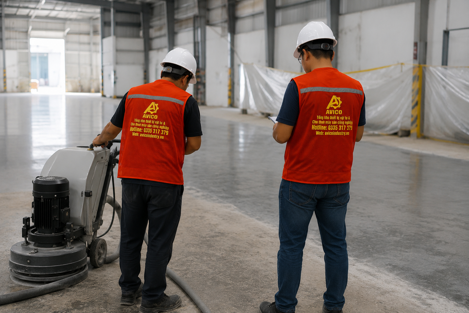 Mài Nền Kho: Quy Trình Chuẩn, Thiết Bị & Kinh Nghiệm Thực Tế 2 82303be9 90bf 404c 8554 92225ff8b6de