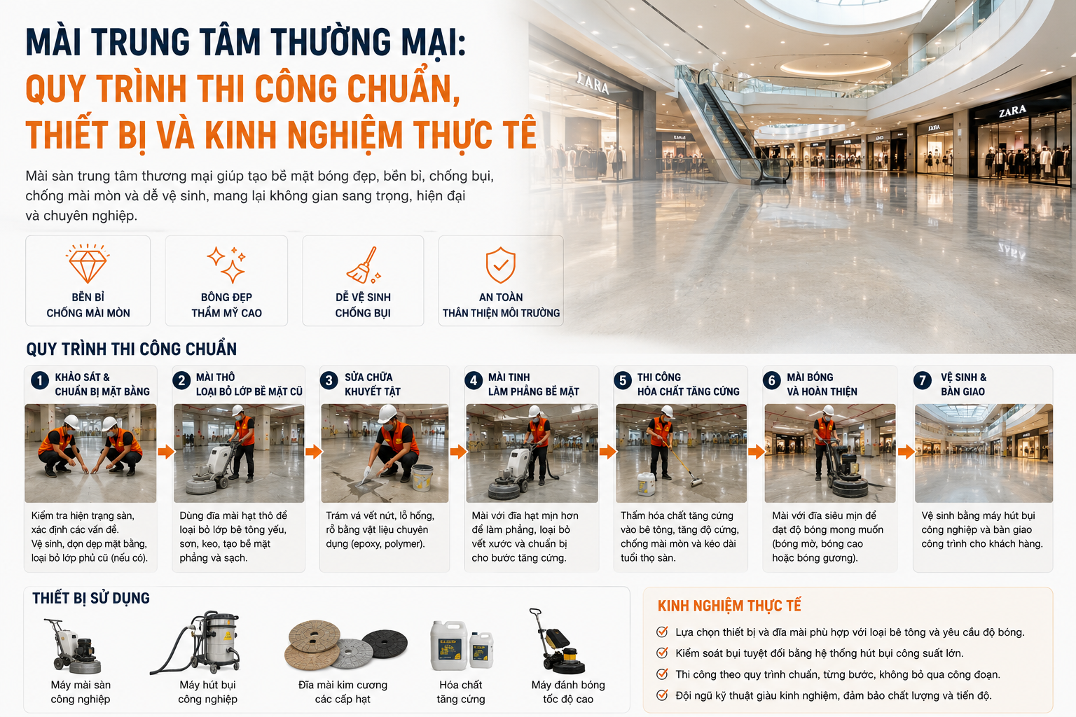 Mài trung tâm thương mại