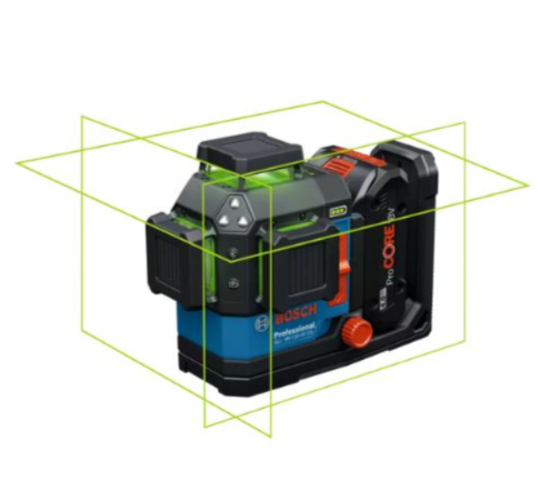 Máy cân bằng Laser xanh 3D GLL 18V-120-33 CG