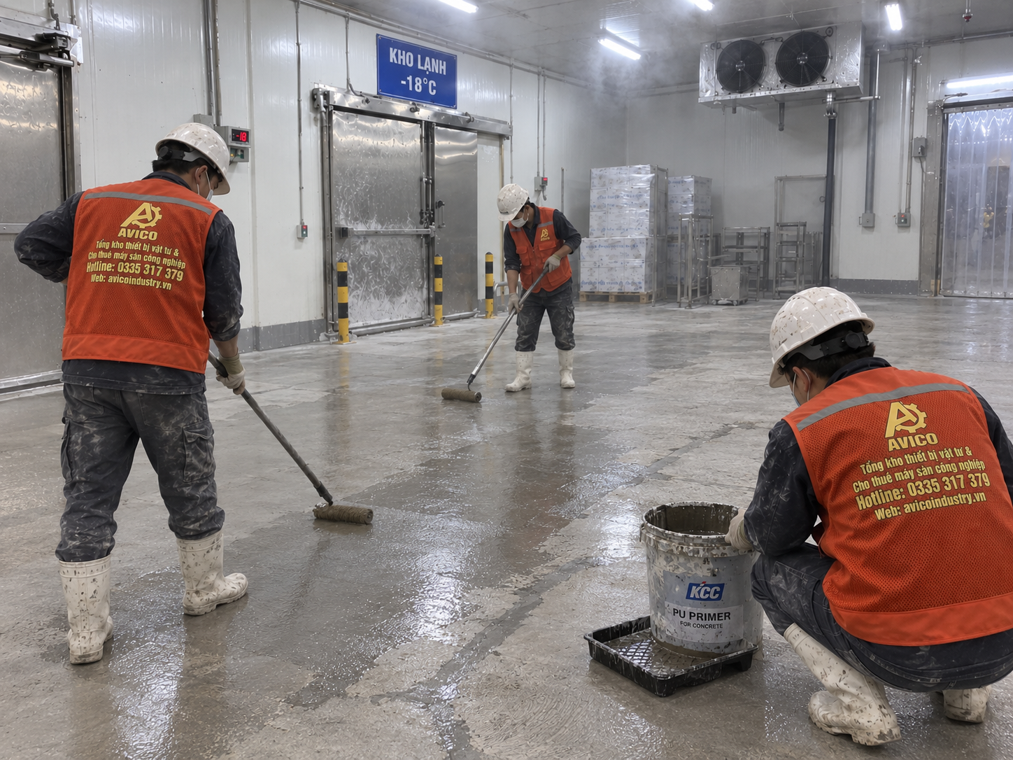 Sàn PU Kho Lạnh: Giải Pháp Tối Ưu Cho Môi Trường Nhiệt Độ Thấp 2 083c9e40 9a08 43a8 ab90 5b8228ea70d0