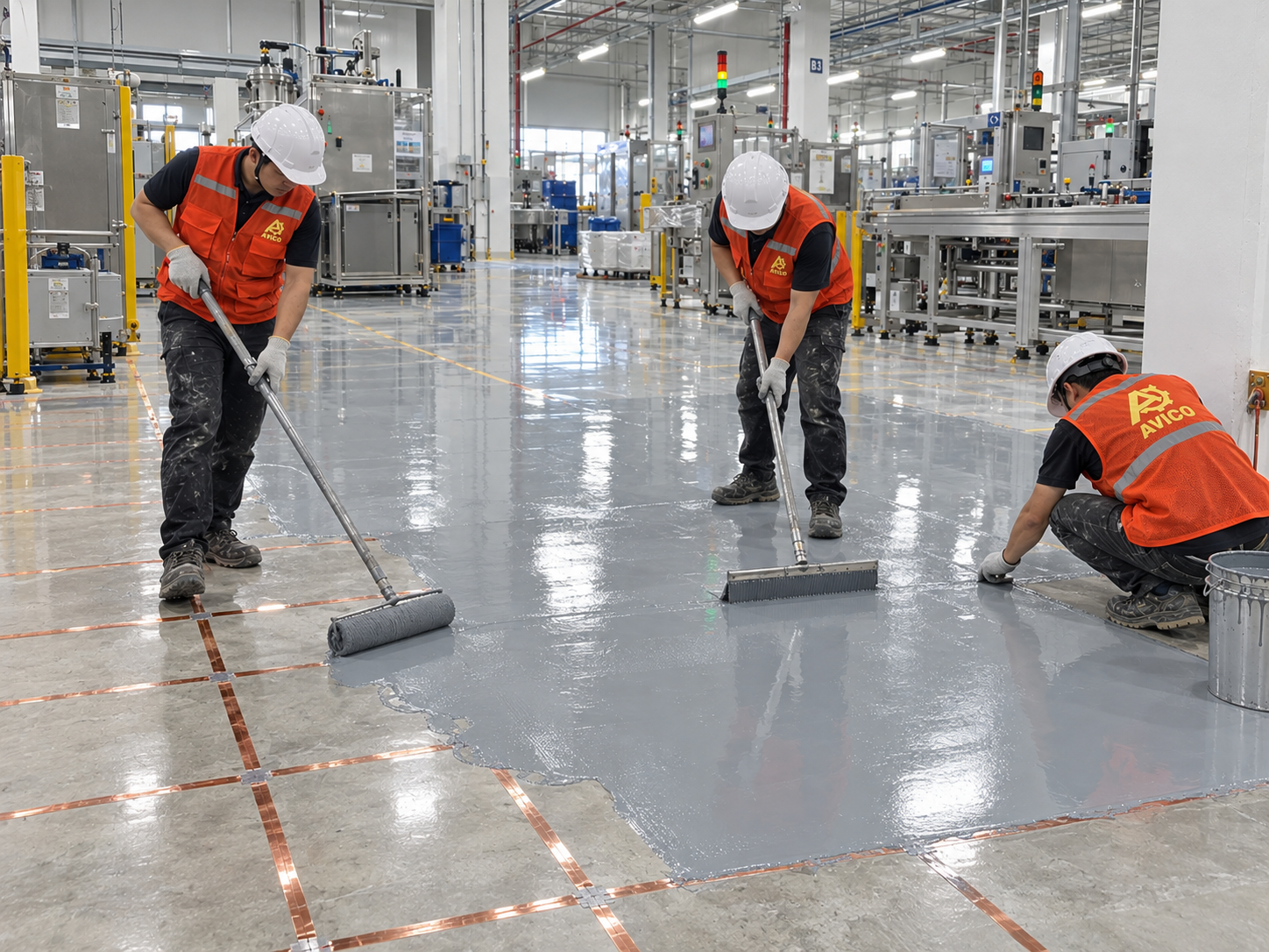 Thi Công Sàn Epoxy Chống Tĩnh Điện ESD: Giải Pháp Toàn Diện Từ AVICO 5 211d4dd4 03e9 4382 a038 70980c7958f9