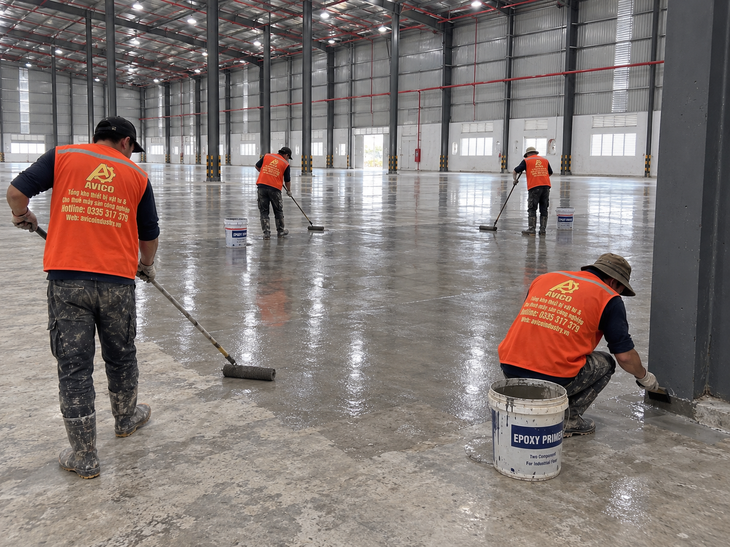 Thi Công Sơn Tự San Cho Nhà Xưởng 3000m2: Giải Pháp Toàn Diện 3 77ae37cd 165e 4033 874b 08d4813f3203
