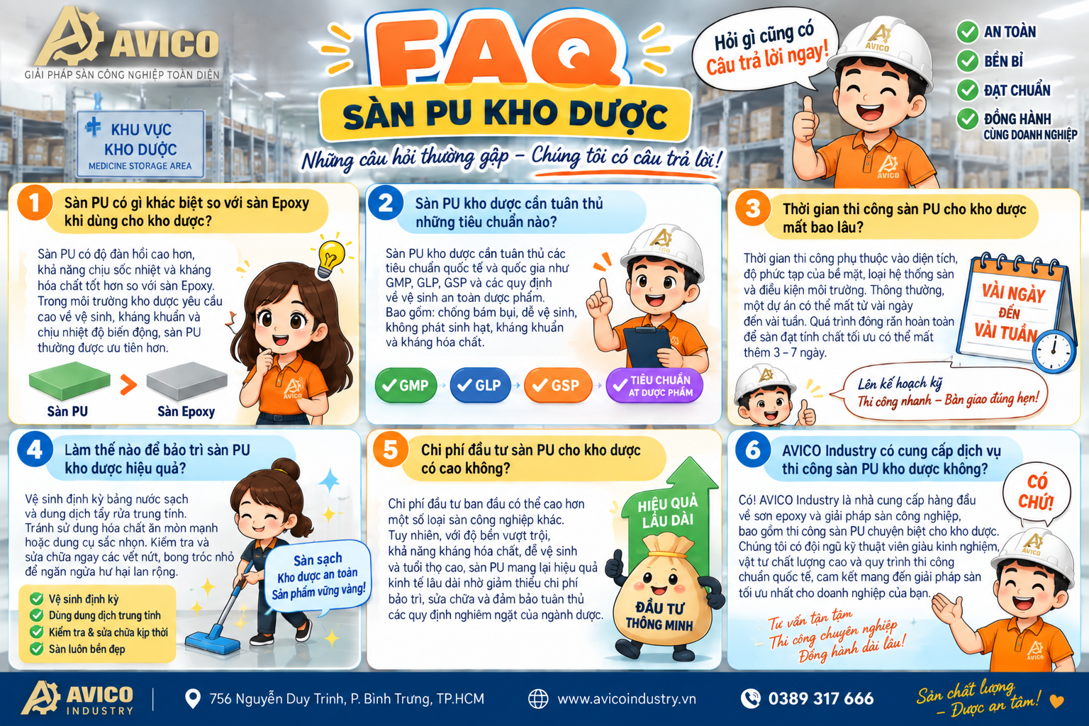 Sàn PU kho dược: Giải pháp tối ưu cho môi trường vô trùng 21 7ce9b4d8 6455 4e8a 8b35 c73ae9a519a8