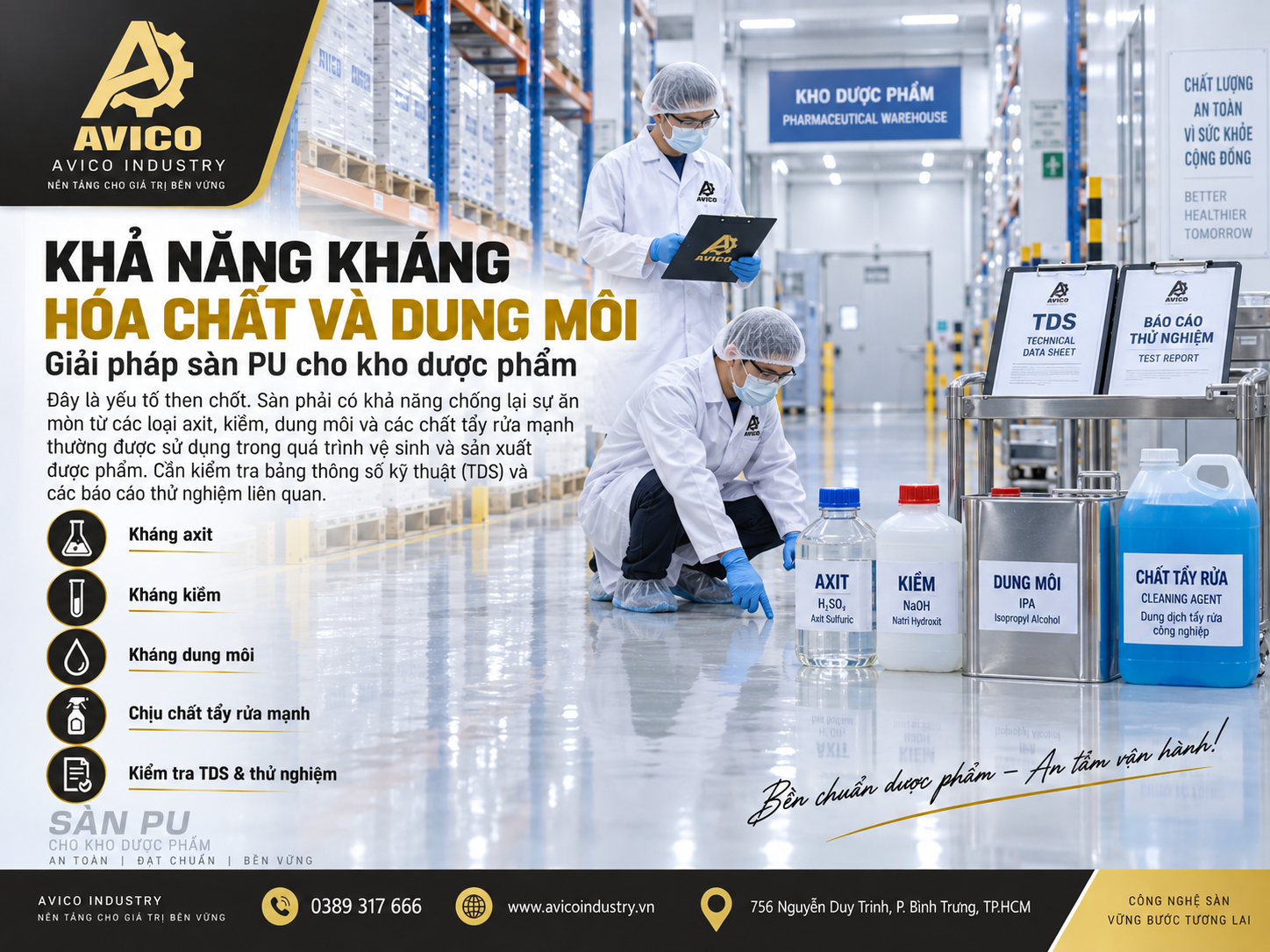 Sàn PU kho dược: Giải pháp tối ưu cho môi trường vô trùng 7 97949047 4210 4c87 bf7a af7dcc7358e9