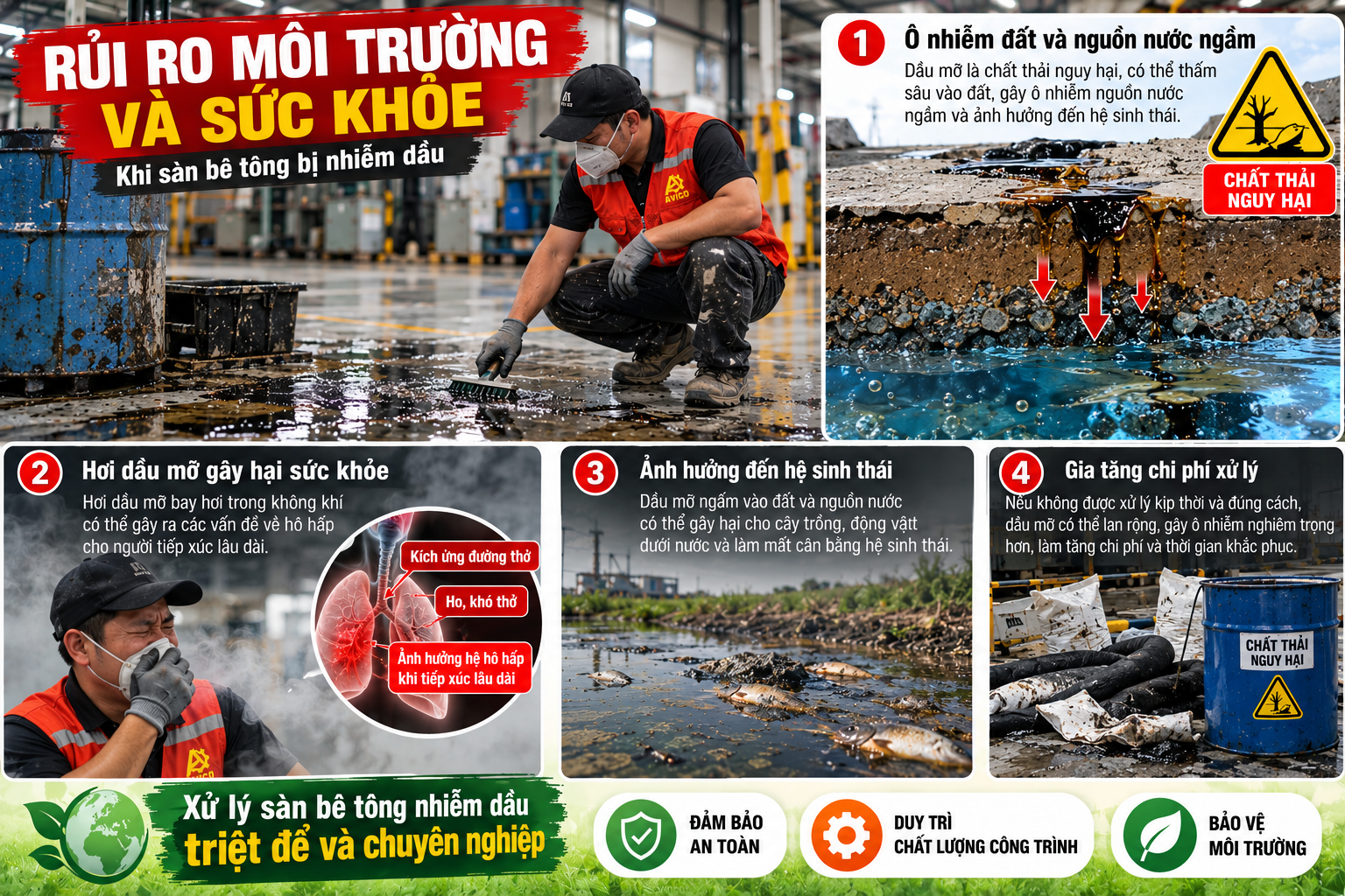 Xử lý sàn bê tông nhiễm dầu: Giải pháp hiệu quả từ AVICO 4 bca45553 3f23 4f8a bba6 6dc90fe70552