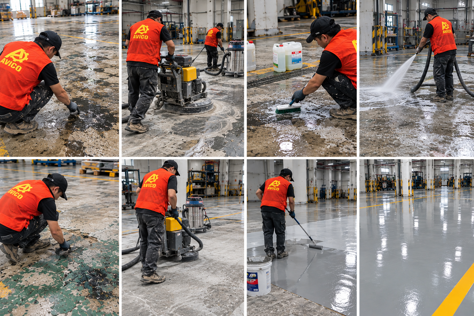Trang chủ 101 Xử lý sàn bê tông nhiễm dầu