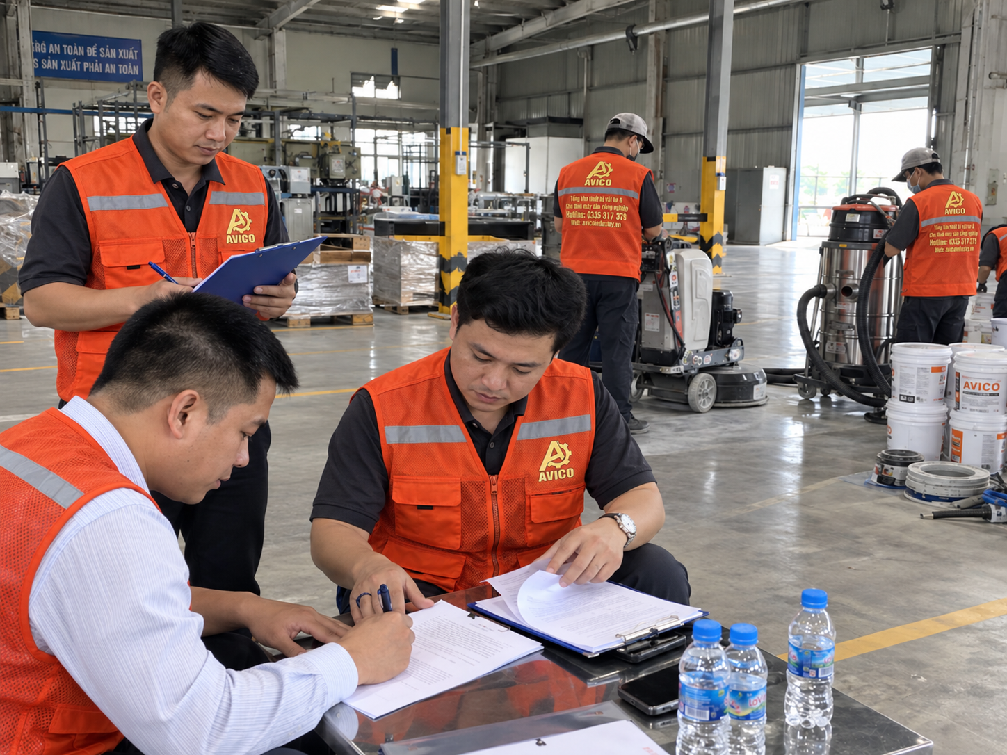 Xử lý sàn bê tông nhiễm dầu: Giải pháp hiệu quả từ AVICO 23 fbd1f119 e242 410a b5e1 ca9ce7470990