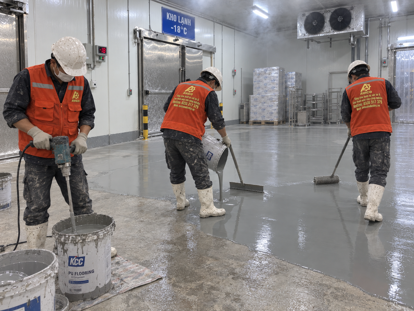 Sàn PU Kho Lạnh: Giải Pháp Tối Ưu Cho Môi Trường Nhiệt Độ Thấp 3 fd18afe2 cd0e 427b 953c 4ba98c7ce182