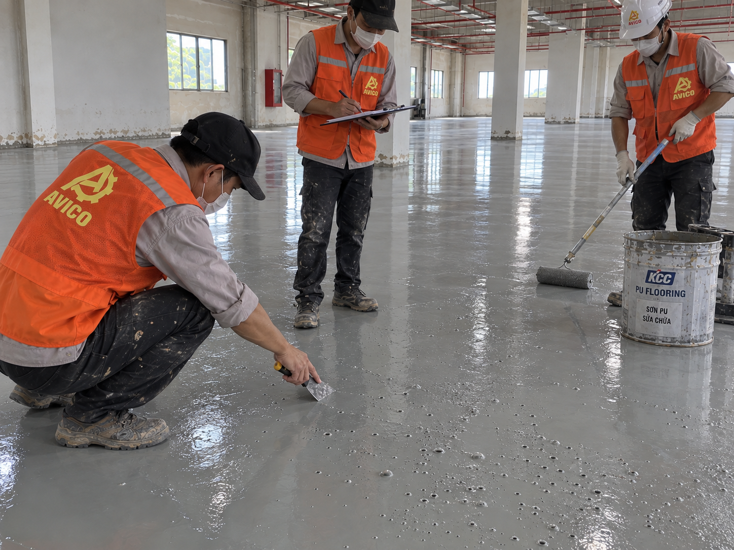 Sàn PU kho dược: Giải pháp tối ưu cho môi trường vô trùng 17 n